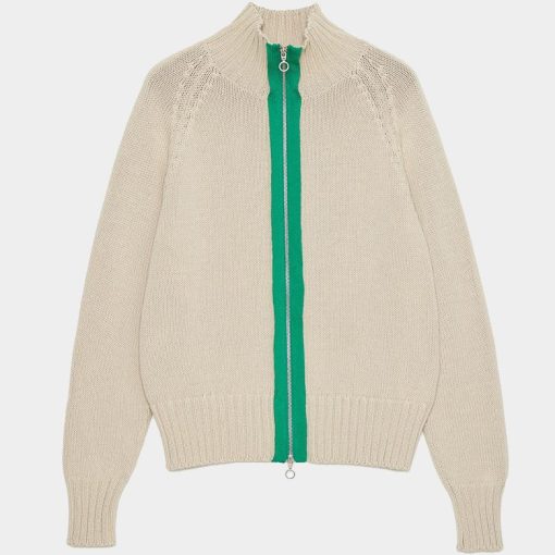 차크라 니트 트랙 재킷