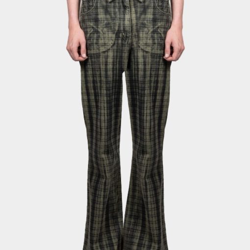 SAMY 데님 팬츠 타탄