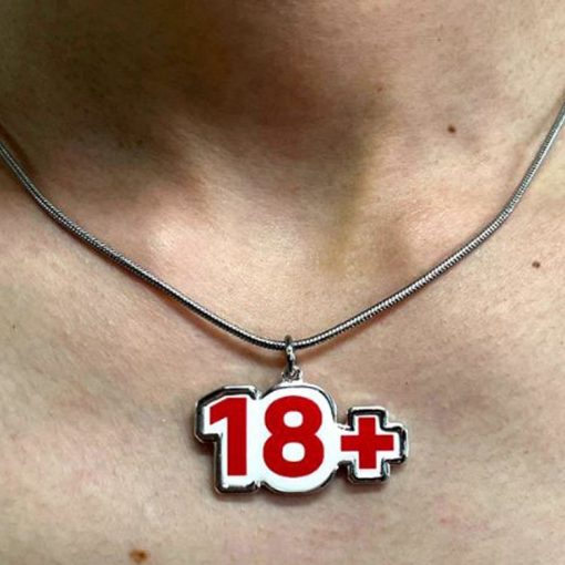 레드 18세 이상 목걸이
